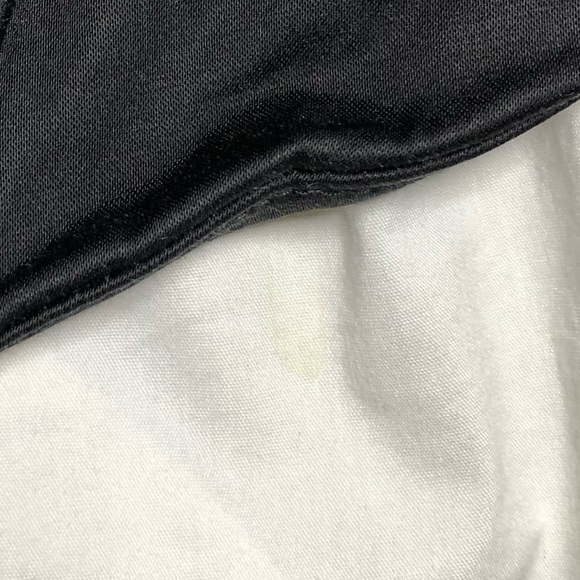 bebe corset bustier black and white top - Picture 4 of 6